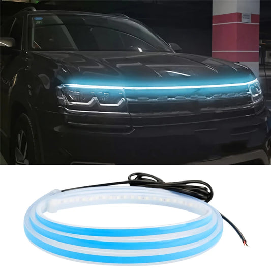 LED Daytime Running Light Strips Car Hood Lights
