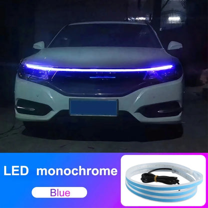 LED Daytime Running Light Strips Car Hood Lights