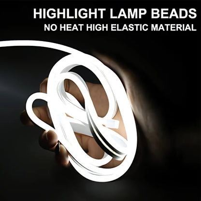 LED Daytime Running Light Strips Car Hood Lights